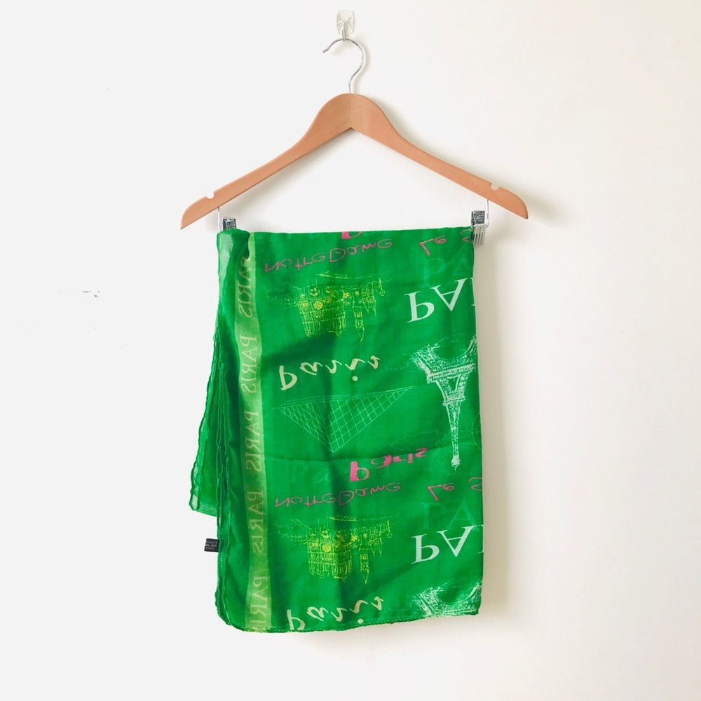NEW Sarl Aker Paris Patterned Scarf